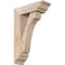 Ekena Millwork Legacy Traditional Smooth Bracket w/ Offset Brace, Douglas Fir, 5 1/2"W x 16"D x 24"H BKT0604X16X24LEC01SDF - alternate 1